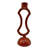 9" H Aluminum Taper Candlestick-1698308252