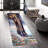 Soft Non-Woven Printed Rug Featuring a Creative Geometric Pattern Perfect for Enhancing the Appeal of Your Living Room or Bedroom Decor-114330143