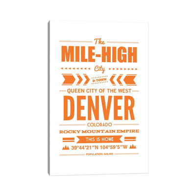 Denver, typographie