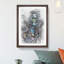 Times Square in New York City in Abstract - Picture Frame Graphic Art Print-55766430-55766431