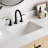 Cambridge 61'' Single Bathroom Vanity with White Quartz Top-1761230588-1761230591