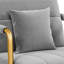 30″ W Accent Armchair with Cozy Pillow-107364741