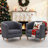 Cottle Barrel Accent Chair with Wood Leg, Modern Comfy Living Room Chairs with Armrest Small Reading Chair with Cozy Soft Padded for Bedroom Reception Room Cafe-706739620