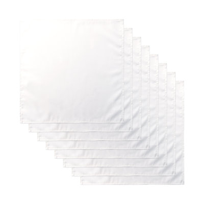 Solid Cotton Blend Plain Weave Napkin