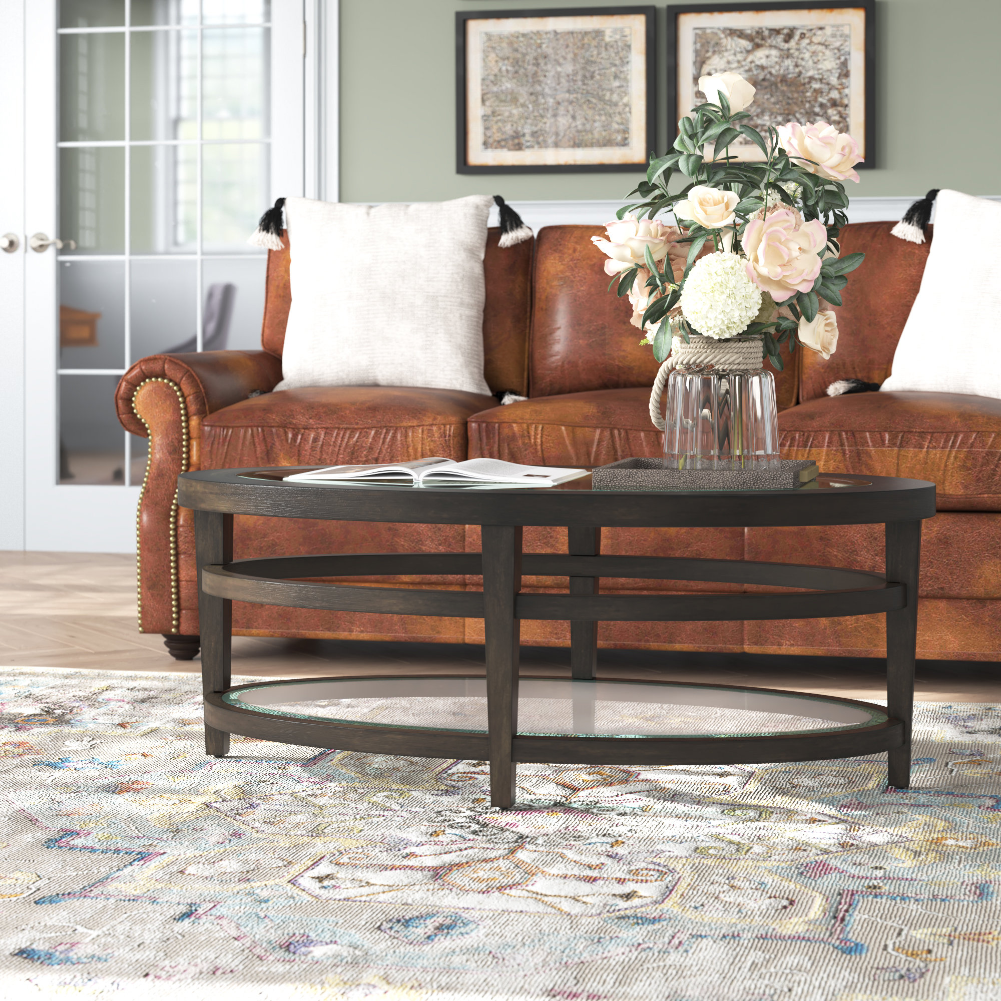 Pottery barn online hastings coffee table