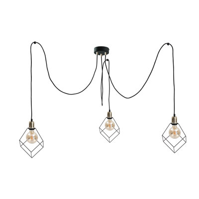 Bohannon 3 - Light Geometric Pendant