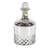 Silver Glass Living Room Decorative Jars, Set of 3 9", 10", 11"H