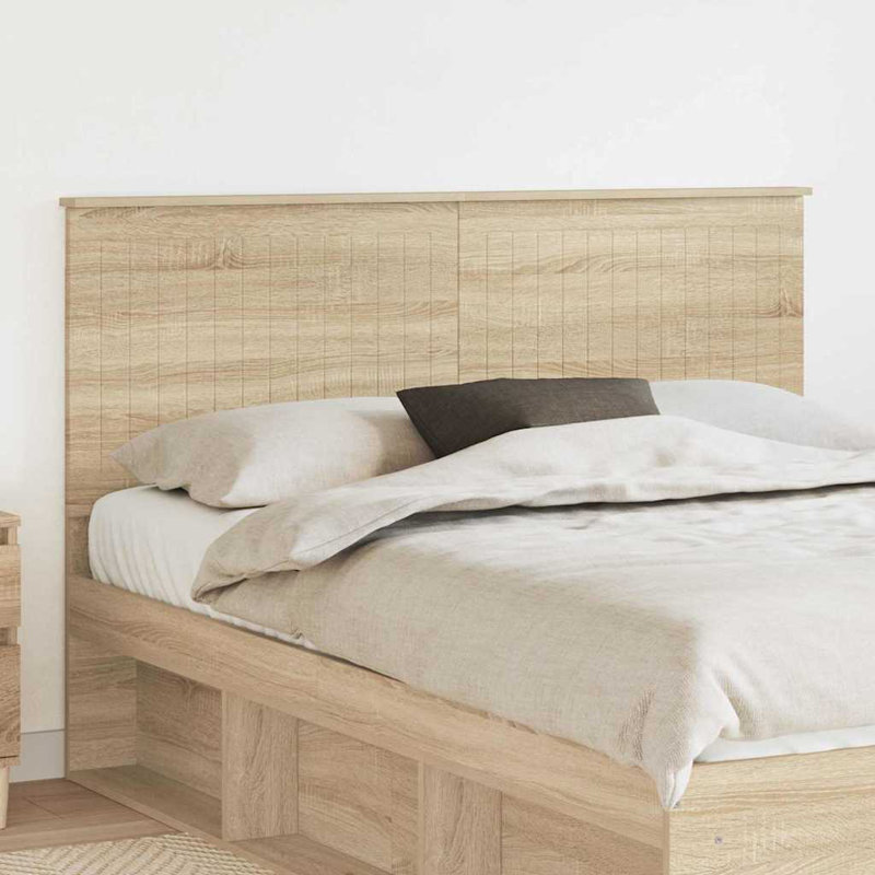 Panel Headboard, EU Double - 150 x 200 cm, Sonoma Oak