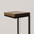 C Shape Rustic Side Table-795857648
