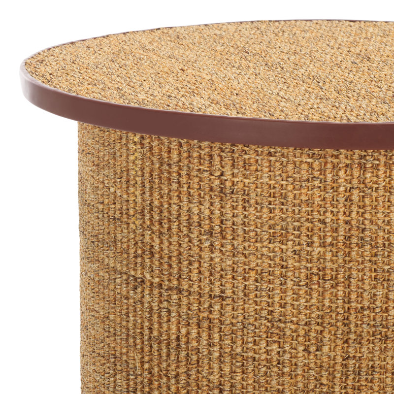 Affiche de chat en sisal