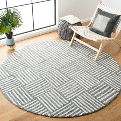 Stockton Hand Tufted Performance Striped Rug