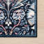  Tapis lavable à motif floral et cachemire Aurenda-2082305535