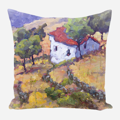 Linen Square Pillow Cover & Insert