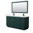 Miranda 66" Freestanding Double Bathroom Vanity with Quartz Top with 58" Mirror-98180899-98180900-98283422