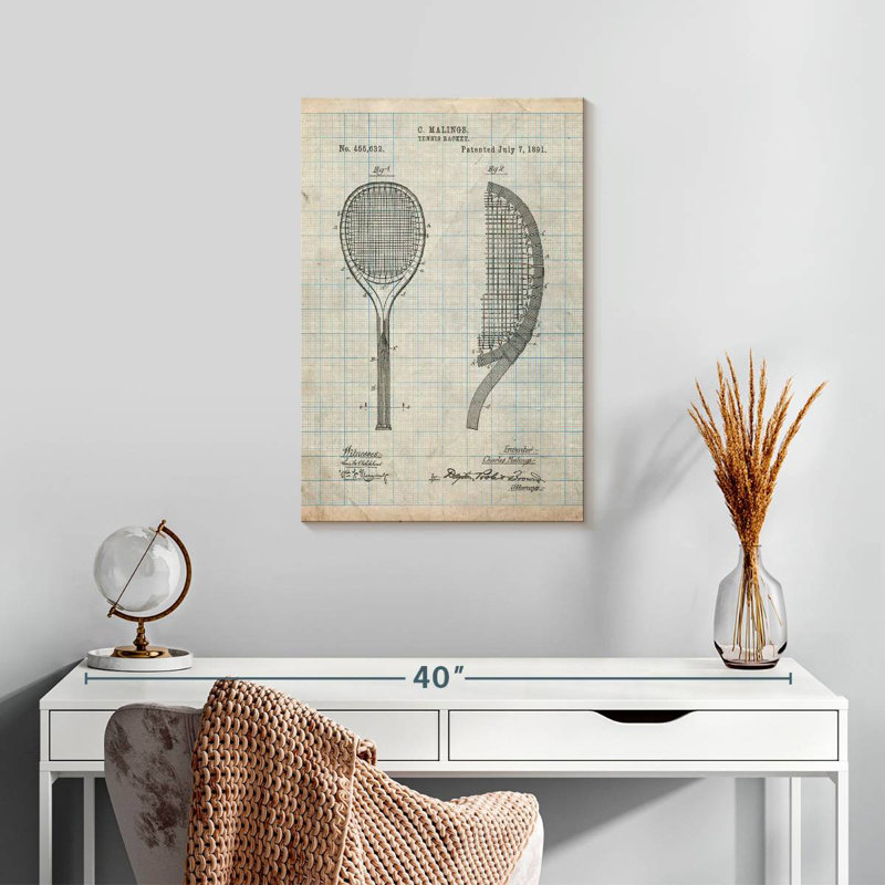 Laelle Antique Grid Parchment, 24" H x 16" W