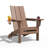 Wolak Folding Adirondack Chair with Cup Holder-265647080