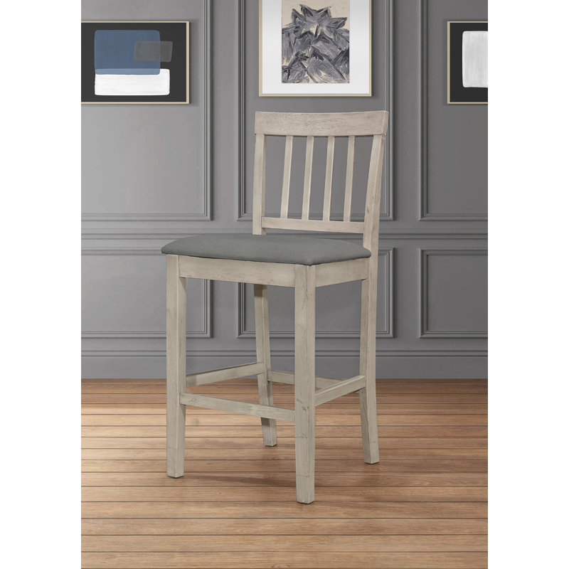 Ance Counter Chair (Set Of 4), Gray