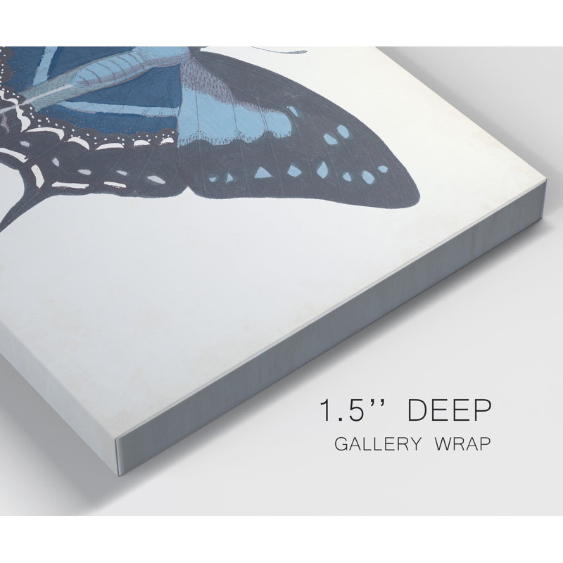 « Beautiful Butterfly III », reproduction d’art sur toile tendue, H 48 po x l 32 po x P 1 po