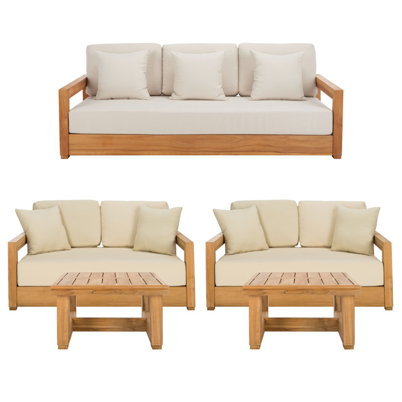 Andu 5 Piece Outdoor Conversation Set