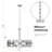 Jackeline 31.1" W 8-Light Crystal Drum Chandelier-1259295736