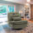 Green Faux Leather selected