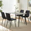 Adelfa Metal Base Dining Table