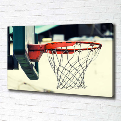 Basketball - Wrapped Canvas Print