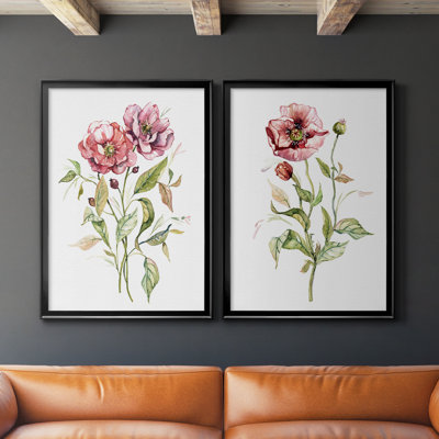 Wild Roses Premium Framed Canvas - Ready To Hang
