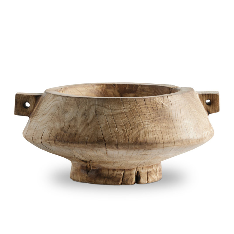 Shaw Wood Decorative Bowl, Brown