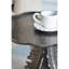 Table d'appoint Leaf, finition argent antique