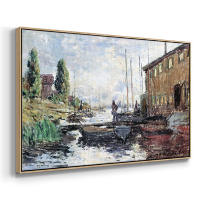 The Harbor In Argenteuil, 1875, reproduction d'art sur toile