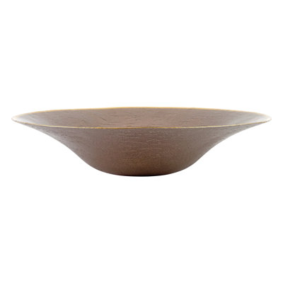 Plateau en verre métallique