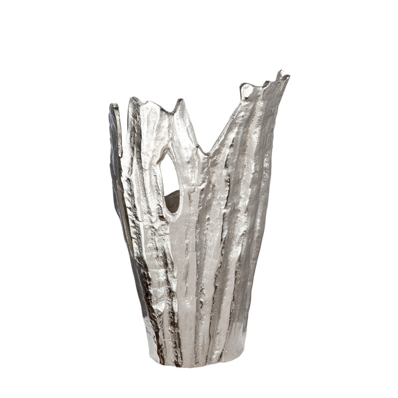 Loken Aluminum Table Vase, 36cm H x 21cm W x 21cm D