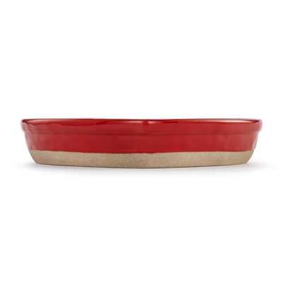 Red Made With Love Heart Baking Dish - 9.5In