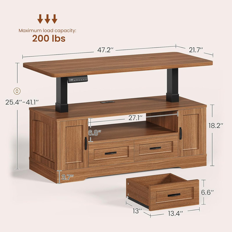 Bijolle Coffee Table, Brown