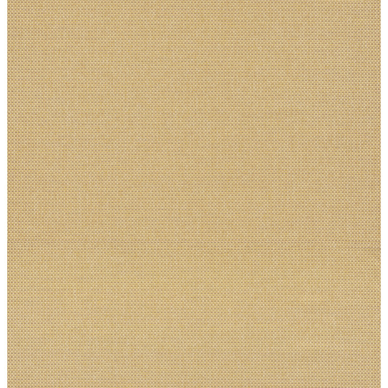Titanium Washed Natural Weave Grasscloth Wallpaper - Mitchell Black - View #11