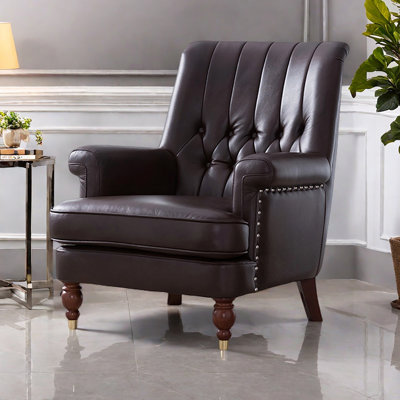 Fauteuil inclinable simple en similicuir