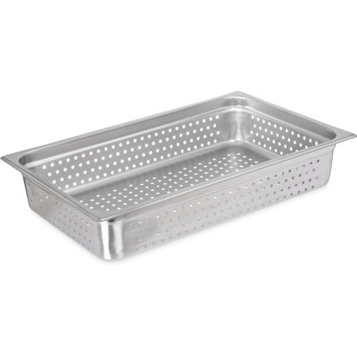 Carlisle Food Service Products DuraPan™ 4.15 Gallons Rectangle Stainless Steel Food Storage Container