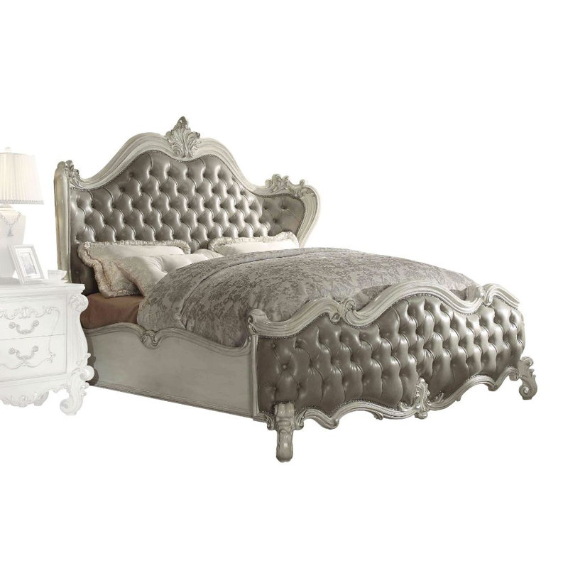 Driton Bed, King, White
