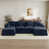 Blue Chenille