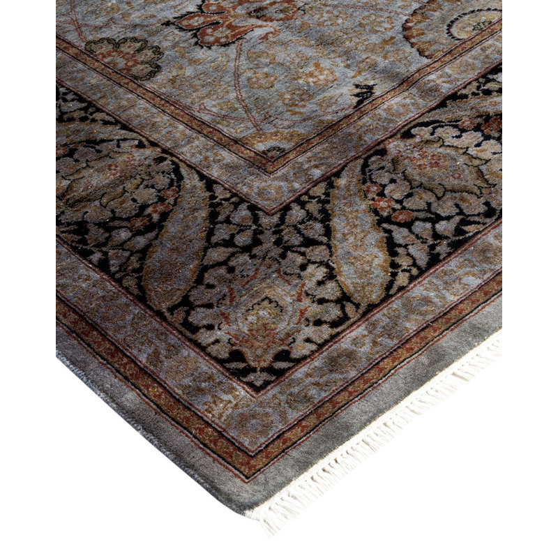 Fine Vibrance One-of-a-Kind 6' 2" X 9' 4" Hand Knotted Area Rug