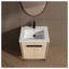 Meuble-lavabo simple avec comptoir Bronagh 24,02