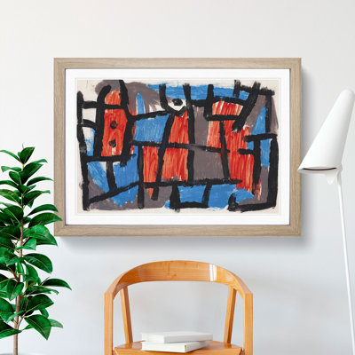The Hour Before One Night by Paul Klee - Picture Frame Painting