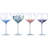 Speckle 17oz. Glass Gin Balloon Glass Stemware Set