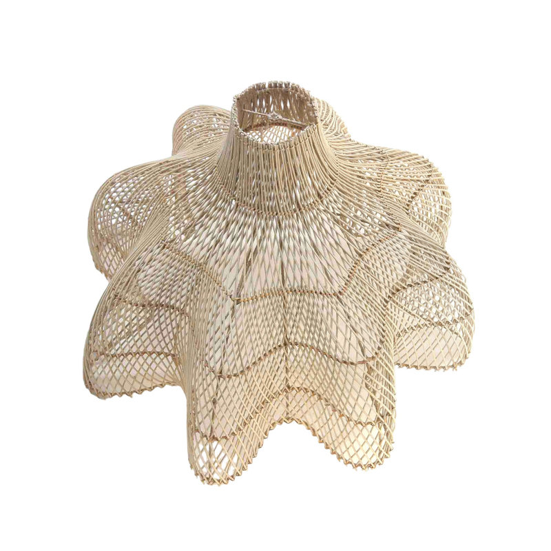 Lampe suspendue en rotin naturel Bloom