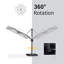 Anoush 9' Square Cantilever Umbrell Without Base-2040565715