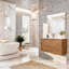 Ensemble de meuble-lavabo mural simple 44 po Alhagie