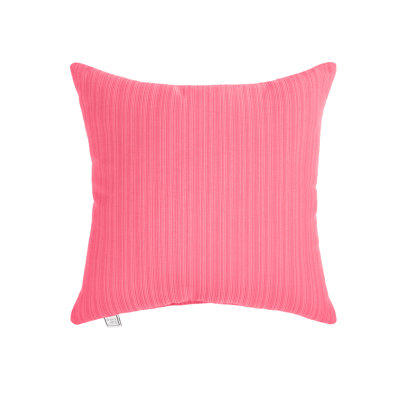 Reversible Knife Edge Square 2 Tone Jacquard Fabric Pillow With White Virgin Polyester Fiber Fill.