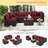 7 Pieces Outdoor Patio Set with WPC Coffee Table-538050253