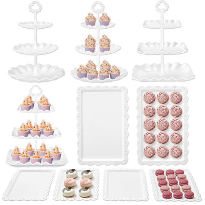 10-Piece Dessert & Cupcake Stand Se
